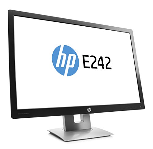 HP EliteDisplay 24-Inch E242 IPS 1920 x 1200 LED Monitor - Black