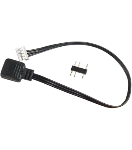 Câble De Conversion De Remplacement 5V 3 Broches/12V 4 Broches 30cm