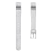 Produktbild Xihuan Fitbit Alta HR Armbänder Leder Verstellbar Weich Ersatz Armband für Fitbit Alta HR 2017 und Fitbit Alta 2016 (Silber Grau)
