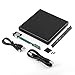 Produktbild HermosaUKnight USB 2.0-Gehäuse für externes Gehäuse für 12,7-mm-SATA-CD-DVD-Brenner - Schwarzes Laufwerk