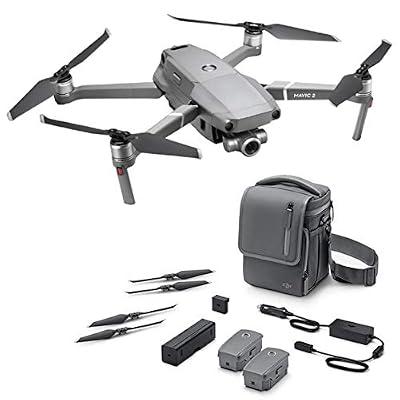 DJI Mavic 2 Zoom Fly More Kit, drone Quadrocopter avec zoom optique 24-48mm, capteur CMOS 12MP 1/2.3" (version UE)