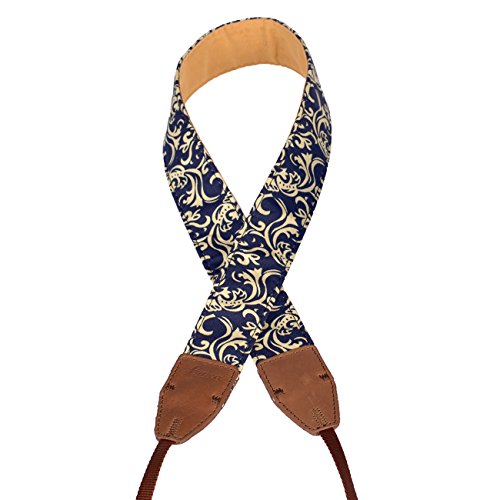 LYNCA LL-10 bandouli  re sangle de cou sangle d   paule amovible avec dessins d impression de fleurs pour tous les appareils photo dslr Canon Nikon Sony Olympus Pentax etc