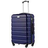 COOLIFE Hartschalen- Rollkoffer Handgepäck Suitcase Luggage 20x24x28 Zoll