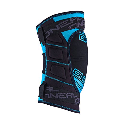 O'Neal Sinner MX DH Knie Schoner Protektor Blau Moto Cross Mountain Bike Downhill Knie Schützer, 0268-6