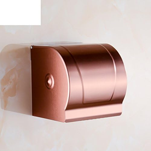 Rose Gold Tissue Box/Space aluminum towel rack/Toilet paper box/Roll holder