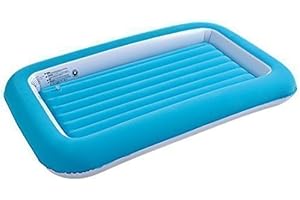 Jilong Colchón Hinchable de Seguridad Inflable para niños y niños (Azul)