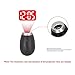 Produktbild Tragbare Projektion Uhr Nachtlicht Kreative Digitale Zeit LED Taschenlampe Lampe Mit Keychain Nachtlicht Für Notfall,Schwarz