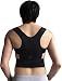 Produktbild Rückenbandage Rückenhalter Haltungskorrektur Geradehalter Rücken Stabilisator (XL, Schwarz)