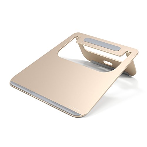 Satechi Aluminium Tragbarer & Verstellbarer Laptop Stand, Klappbarer und leichter Stand für Laptops, Notebooks, und Tablets