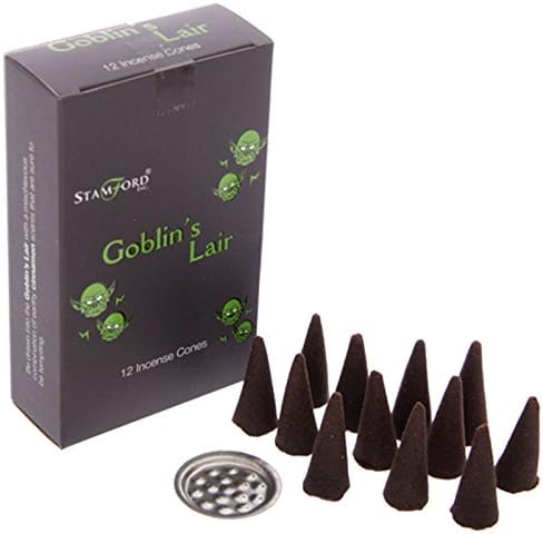 Stamford Black Incense Cones 144 (12 Boxes, 12 Cones) or Mixed Sampler Pack (GOBLIN'S LAIR)