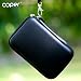OOPER™ Premium Portable Hard disk case for portable hard drives . Shockproof Carrying Case for WD My Passport, WD Elements / Seagate Expansion, Seagate Backup Plus Slim 1TB 2TB 3TB 4TB & all portable hard drives . USB 3.0 Portable External Hard Drive Storage Pouch Box Bag, Black RS.390.00