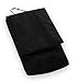Produktbild Nylon Vertikal Handyasche schwarz passend für Samsung Galaxy A9 (2019) - Handy Schutz Hülle Case Cover Etui Gürtel Tasche schwarz