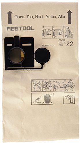 Festool 452970 Filtersack für CT/CTL/CTM 22