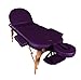 Produktbild Massage Imperial® - tragbare Profi-Massageliege Monarch - 7cm Schaumstoff mit hoher Dichte - leicht - 3-teilig - Violett