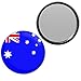 Australia Flag - 55mm Round Compact Mirror