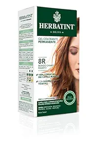 150ml : Herbatint 8R Light Copper Blonde Permanent Herbal Hair Colour Gel 135ml
