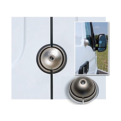 UFO-398 8080332315D Cerradura Furgoneta, 0 V, Nickel Opaco - UFO-398