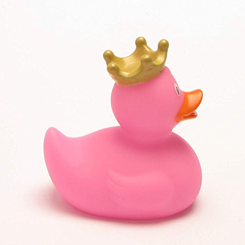 LiLaLu Badeente mit Krone rose - 3