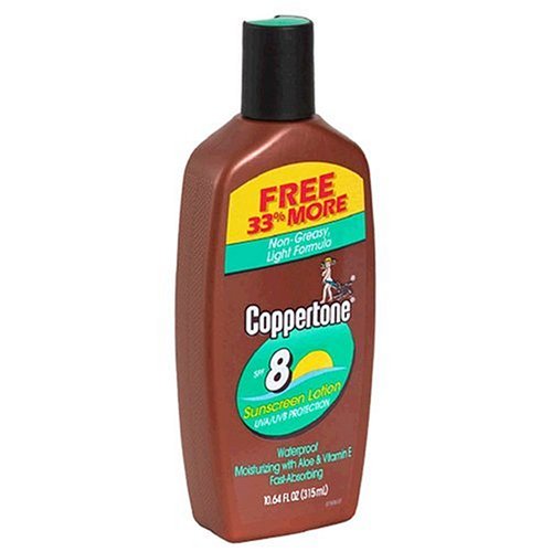 Coppertone Sunscreen Lotion, SPF 8 (8 fl oz) by Coppertone