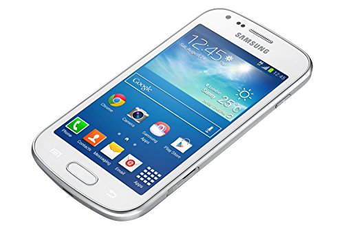 Samsung Trend Plus S7580 Smartphone d  bloqu   3G   Ecran   4 0 pouces 4 Go Simple SIM Android  Blanc