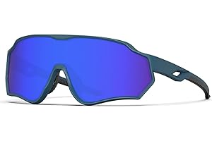 BEACOOL Lunette de Soleil Sport Polarisée Lunettes de Cyclisme UV400 Protection Homme Femme pour Velo Cyclisme Moto Conduite Baseball Alpinisme Running Pêche