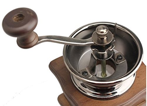 PuTwo Kaffeemühle manuelle Handkaffeemühle mit Keramikmahlwerk,stufenlos einstellbar,Kapazität Max. 40 g - 4