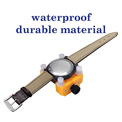 Watch Repair Tool Kit, jvsurf 3 in 1 Watch Repair Kit, Watch Holer + verstellbarer zurück Fall Öffner + Band Gurt Link Pin-Entferner mit extra 3-pins - 3