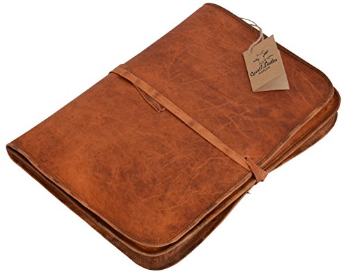 Gusti Leder nature  Chris  Tasche f  r Laptop mit Bildschirmdiagonale 15 6  Notebooktasche 40 x 28 x 6 cm MacBook Pro 15  H  lle Ziegenleder Braun L7