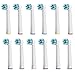 Produktbild WorldGen® 12 (3x4) Aufsteckbürsten für Zahnbürste Oral CrossAction (EB-50A) Komplett kompatibel mit den Modellen der Elektro-Zahnbürsten von Oral-B: Vitality, Professional Care, Triumph, Advance Power, TriZone und Smart Series