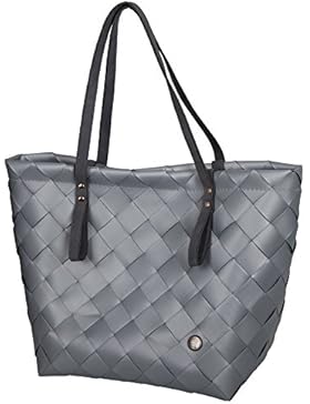 Handed By Einkaufstasche Damen Tasche Shopper Landhaus Kunststof Korb groß