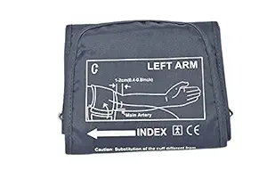 RightCare Digital Blood Pressure Monitor extra Large(XL) Cuff size 22cm to 36 cm Grey colour Compatible with all brands (C07D) without connector
