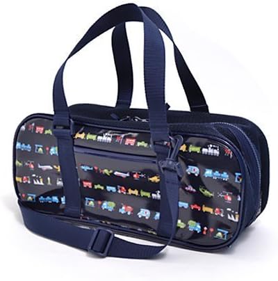 Vehicle Encyclopedia of world (only bag) Kids paint bag rated on style (navy) made in Japan N2102800 (japan import)