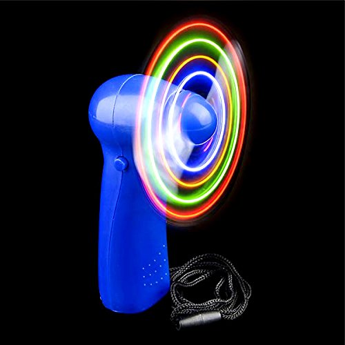 German Trendseller® – LED Hand Ventilator┃ Extra Starke Rotoren ┃ inkl. Anhänger ┃ Cool & Fresh ┃ Ventilator - 4