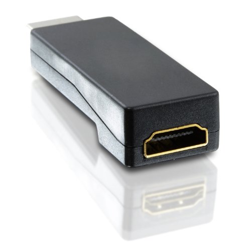 CSL – Display Port zu HDMI Adapter inkl. Audio-Übertragung – Full HD 1080p – DP Stecker zu HDMI Buchse – Apple / PC / Grafikkarten uvm. - 2