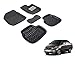 Auto Hub Premium 3D Car Mats For Tata Indigo CS - Black RS.899.00