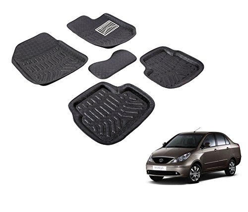 Auto Hub Premium 3D Car Mats For Tata Indigo CS - Black RS.899 (33.00% Off) - Amazon