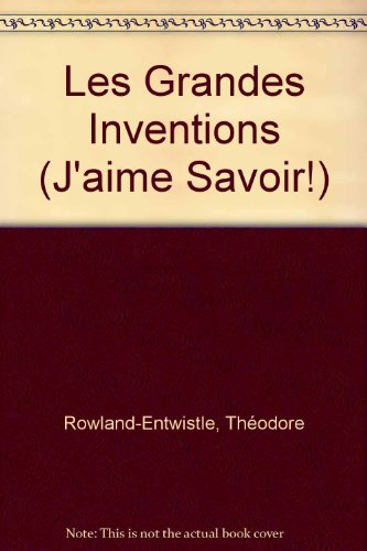 couverture de : Les Grandes inventions