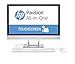 Produktbild HP Pavilion 24-r066ng 60,4 cm (23,8 Zoll Full HD-IPS Touchscreen) All-in-One Desktop PC (Intel Core i7-7700T, 16GB RAM, 1TB SSD, AMD Radeon 530 Grafik, Windows 10 Home 64) weiß