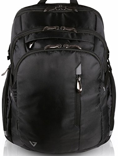 V7 CBPX1-9E Elite Rucksack für Notebook und Tablet bis 40,6cm (16 Zoll) schwarz - 4