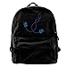 Produktbild Voxpkrs Unqiue Cartoon Canvas Backpack Daypack Travel School Bag for Gvm,Hiking,Camping CA-147