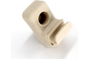 JUMPLUSHION 735411088 - Gancho de retención para visera solar de Fiat Grande Punto, soporte de clip para visera de coche