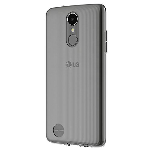 Complete TPU Case + Tempered Glass Screen Protector Kit For LG K8 2017 (M200N/MS210) – Clear, Anti-Scratch, 360 Protection