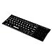 Produktbild 2.4G Wireless Mini Keyboard mit Touchpad und Numpad für Windows PC, Laptop, iOS Pad, Smart TV, HTPC IPTV, Android Box,Black