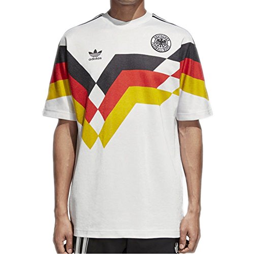 Preisvergleich Produktbild Adidas Herren Trikot DFB Germany Jersey 1990 White XS