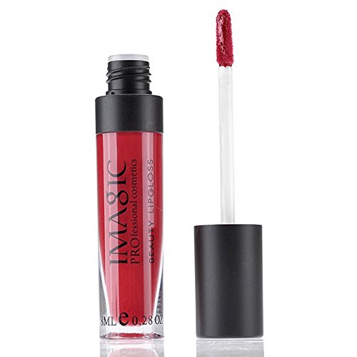 IMAGIC Lipgloss Set 12x Lipglosse Palette Lippenstift Lipstick, Wasserfest, Matt #01- #12 - 7