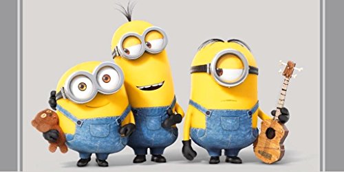 Minions Strandtuch/Badetuch, 70 x 140 cm, Original Lizenzware