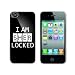 Produktbild Iphone 4 / 4S Schutzhülle I am sherlocked - weisser Rahmen