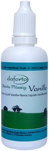 Daforto Stevia Liquid Vanilla, 60ml
