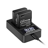 cargador de bateria para camara nikon d3100 【COMPLETAMENTE COMPATIBLE】 Baterías de repuesto para Nikon EN-EL14, 100% Compatible.