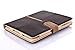 Price comparison product image Jellybean PS-LOTY-4FJ9 Suede PU Leather Wallet Flip Case Cover for iPad Pro 9.7-Inch - Black